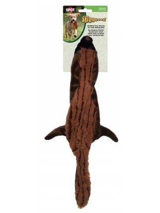 Ethical Pets Skinneeez Crinklers Goat Dog Toy, 14-Inch