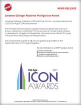 Icon Award Announcement