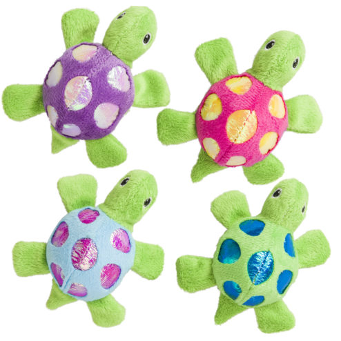 SHIMMER GLIMMER TURTLE W/CATNIP - Ethical Pet