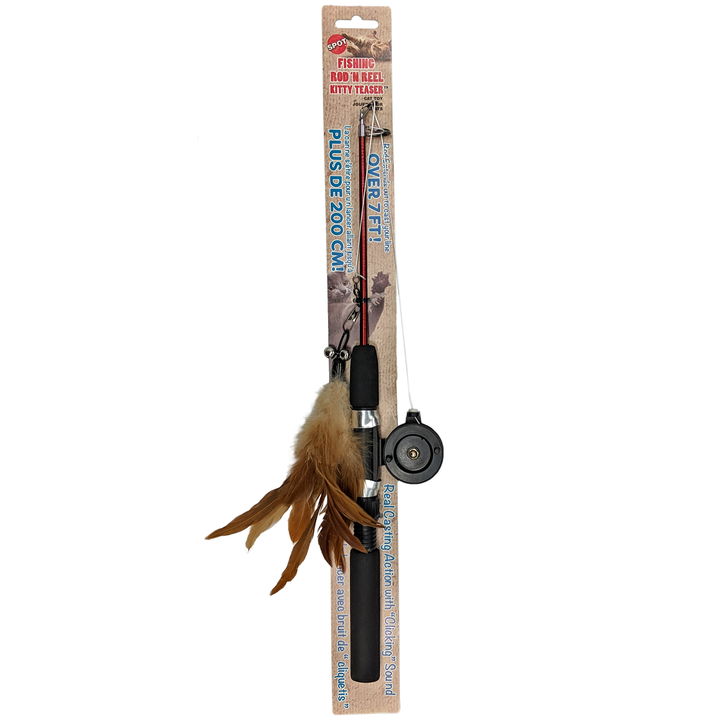 Cat Caster Fishing Pole Toy