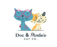 ETHICAL PET Doc & Phoebe Puzzle Cat Feeder, Blue/White 