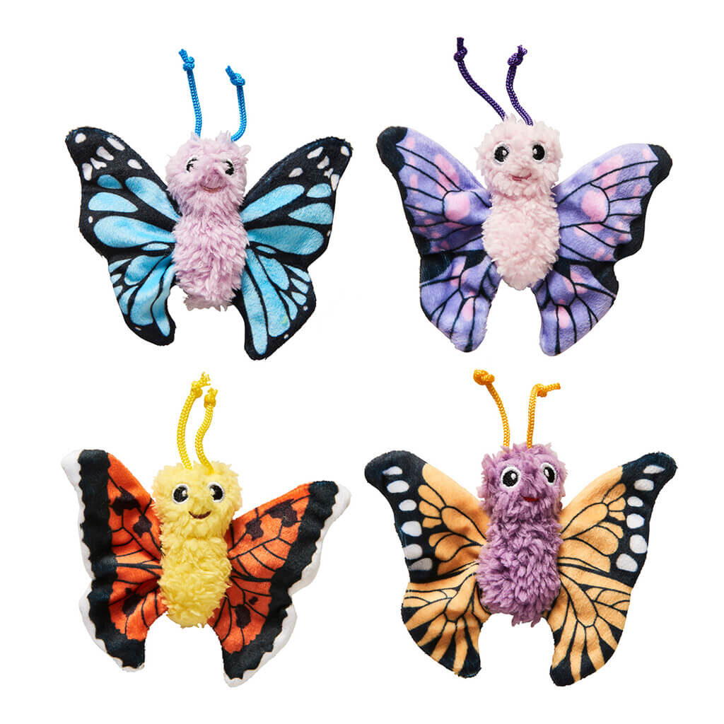 LOVE THE EARTH BUTTERFLY ASSTD 4